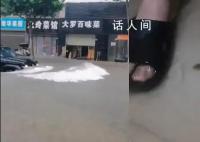武汉一高校宿舍进水有鱼游进屋内 每年下大雨湖水上涨都会这样