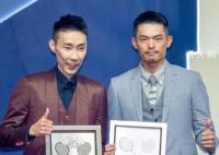 林丹李宗伟入选世界羽联名人堂 林丹和李宗伟再度同框