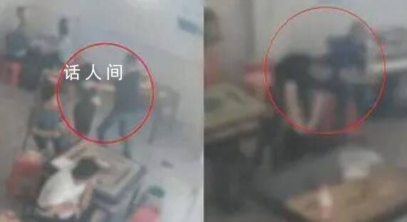 麻将馆内女子抱孩子遭暴打 两人系情侣关系