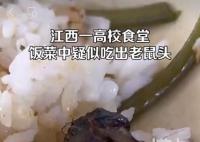 校方回应食堂饭菜中吃出老鼠头 引起社会热议