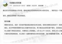 湖北发布删除洽谈引进迪士尼一文 武汉要建迪士尼是真是假