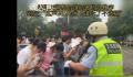 这声985的家长谁听了不迷糊 交警维持考场外秩序时的机智一幕引起关注