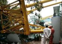 安徽12级大风刮倒龙门吊致3死 事故原因调查及善后处置等工作正在进行中