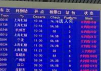 多地高铁晚点 有乘客错过资格考试
