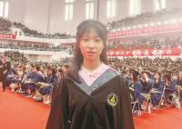 保研女生向母校捐出全部奖学金 其中4.9万元是她四年获得的全部奖学金