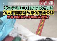女孩被朋友刺5刀致右肺部分切除 背后真相令人震惊