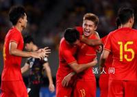 中国男足亚运队1-0胜韩国 打出精彩反击