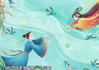 五彩绳原来是织女留下来的线 缠在儿女的胳膊上防止天兵天将把孩子抓走