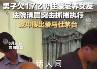 男子欠1.7亿巨债仍住豪宅养女友 被抓捕时独自一人在家睡觉