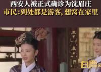 西安人被正式确诊为沈眉庄 已经不想出门了