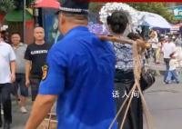 村超现场执法人员为卖瓜老人挑担 引发了社会的关注与讨论