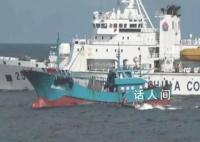 渔船暴力抗法 恶意撞坏海警船