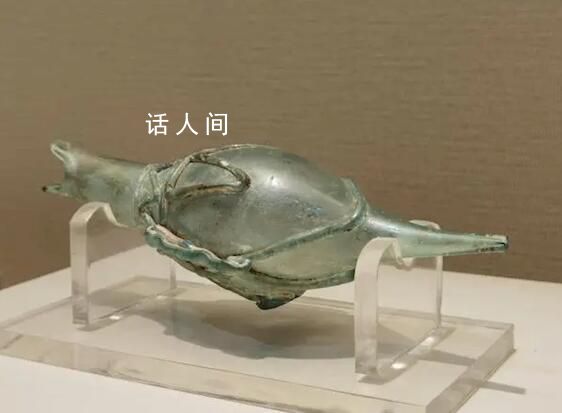这个千年玻璃鸭是全球限量款 目前全世界仅出土一件