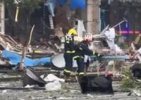 江苏盐城一店铺发生爆炸 有伤亡