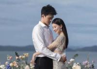 孙杨张豆豆婚纱大片 熟悉的水边崭新的我们
