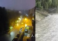 北京大雨瓢泼彻夜不断 市民被雨打醒