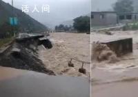 京津冀暴雨现场:局地突发山洪