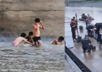 4名学生下河游泳溺亡 知情人:为庆生