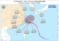 台风卡努将至 山东将有大范围降水