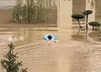 大狗洪水中仍看家 救援人员无法靠近