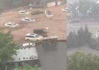 北京门头沟暴雨 部分地下室出现倒灌