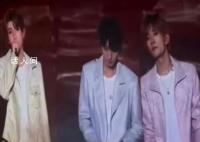 TFBOYS彩排哭了 眼眶都有些红