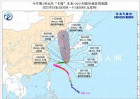 台风卡努下周或影响东北地区 时效较远需密切关注