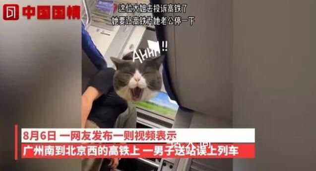 男子送站误上列车 妻子要求高铁停车