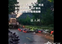 子弟兵筑堤防洪后席地而睡 场景让人感到心酸