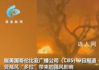 夏威夷多地野火蔓延 民众跳海避难