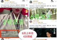 成毅被传恋情后现身引粉丝跟车 8月上半个月二人在行程上就有四次重合