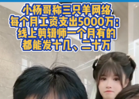 小杨哥称每个月工资支出5000万 既然敢这么讲就说明做到了
