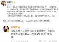 孙菲菲让大家不要为难王阳 王阳当时不在现场