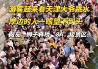 天津大爷已经没空跳水了 每天都在劝退年轻人