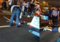 外卖员被别车喷辣椒水?警方通报
