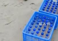 广东多人往海里放生60多箱矿泉水 引发了社会公众的关注