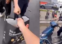 深圳保安夺走商贩盒饭摔在地上 两名当事保安已被公安机关批评教育