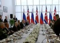 俄罗斯为金正恩举行国宴 菜单曝光
