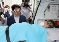 文在寅今日下午将探望李在明 预计在下午2-3时左右到达医院