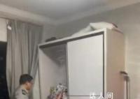 女子凌晨回家发现陌生男子藏衣柜 正对违法嫌疑人实施抓捕
