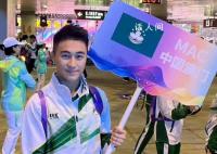 何猷君亚运会开幕式笑成大熊猫 希望大家再接再厉