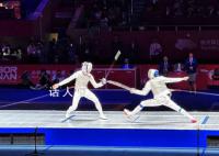中国重剑女神孙一文无缘亚运领奖台 最终在领先的情况下遭遇逆转