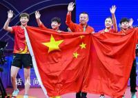 乒乓球女团决赛:中国vs日本