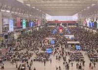 火车站已开启人从众模式 虹桥枢纽到发总客流将达到866万人次