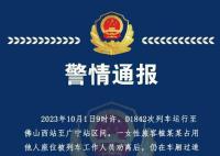 男子抽烟致高铁降速反怼民警 案件正在进一步办理中