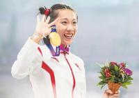 葛曼棋双冠王 中国队夺得田径女子4×100米接力冠军