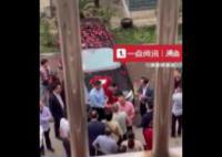 新郎接亲跑错小区差点接走别家新娘 还把对方烟花全放完了