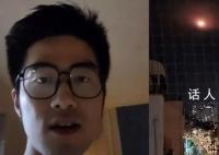 留学生发交战视频:拦截弹满天飞