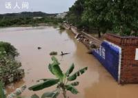 高州沙田暴雨后:数百亩农田被淹