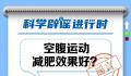 空腹运动减肥效果更好吗?空腹运动还是饭后运动有利于减肥